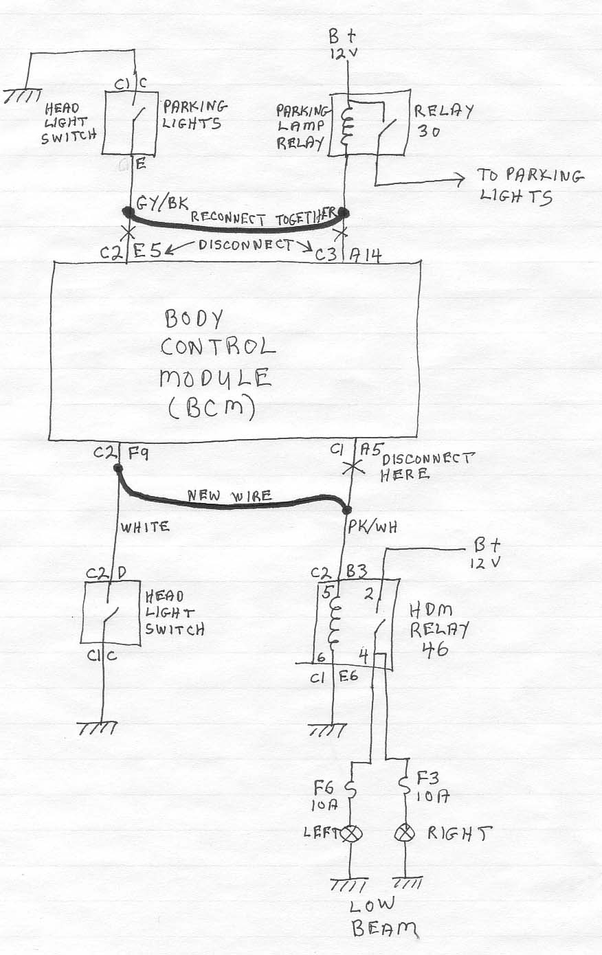 DADRL - How To Disable DRLs doors for 2006 chevy malibu wiring diagram 